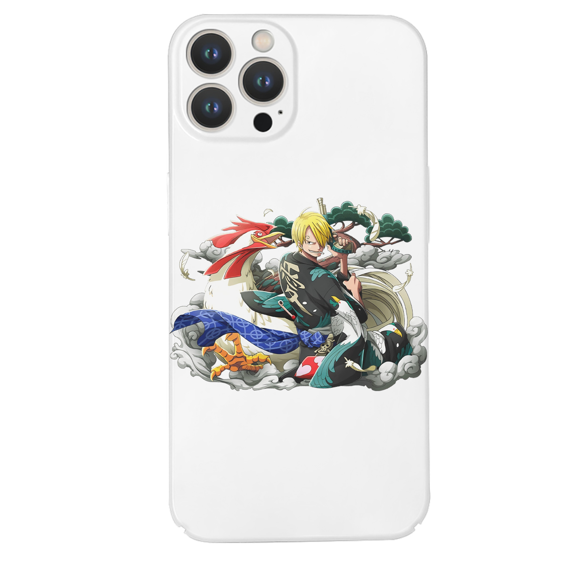 （画像用） ワンピース サンジ ONE PIECE Sanji 【iPhone 14シリーズ対応】ハードケース